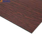 Interior Decorative 1250mm*3050mm Wooden ACP ACM Sheet