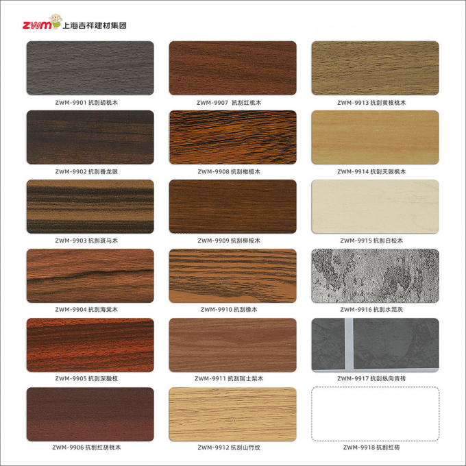 Lichte gewicht ACP Glanzend gekleurd aluminiumcompositpaneel voor gebouw en binnentoepassing 9