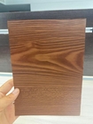 Cherry Oak Aluminum Plastic Panel Walnut Wood Color For Interior Wall Decoration