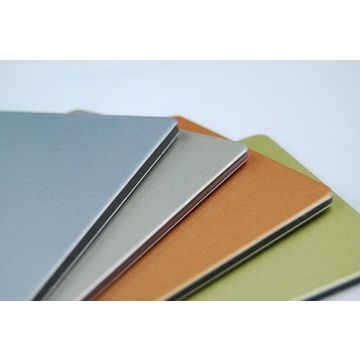 PVDF-aluminiumcomposite-paneel met nano-PVDF-coating en zelfreinigende nanometerverf voor elegante architectonische decoratie en 15-