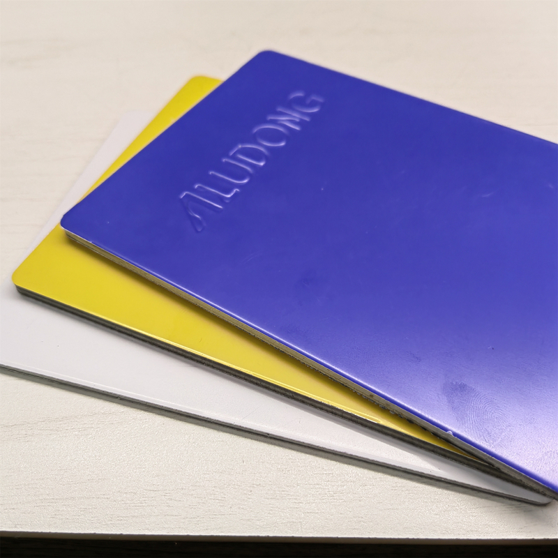 4*0,50 mm B1 Brandbestendig PVDF ACP Aluminiumcomposite Panel voor buitenwandbekleding