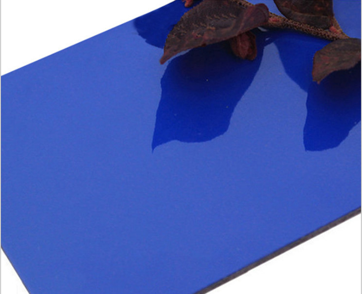 Spiegel Aluminium Composite Panel PE PVDF Coating 0.3mm Aluminium Zilver Koper Goud