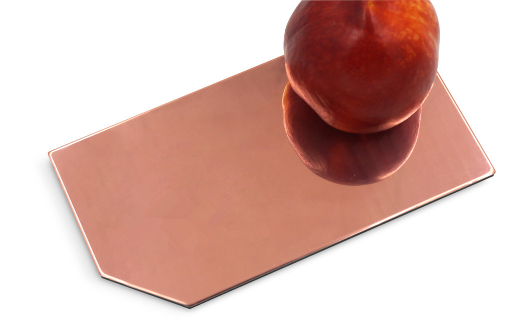 Spiegel-achtig aluminiumpaneel PE PVDF Coating 0.3mm Aluminium zilver koper goud
