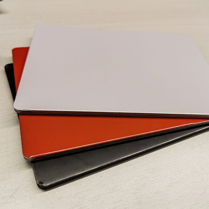 0.3mm*0.3mm ACP Aluminium Composite Panel 1240mm Voor bouw en decoratie