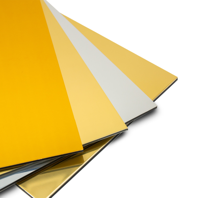 5 mm PVDF coating Aludong Composite Panel 1220*2440mm Acm /ACP Voor wandbekleding