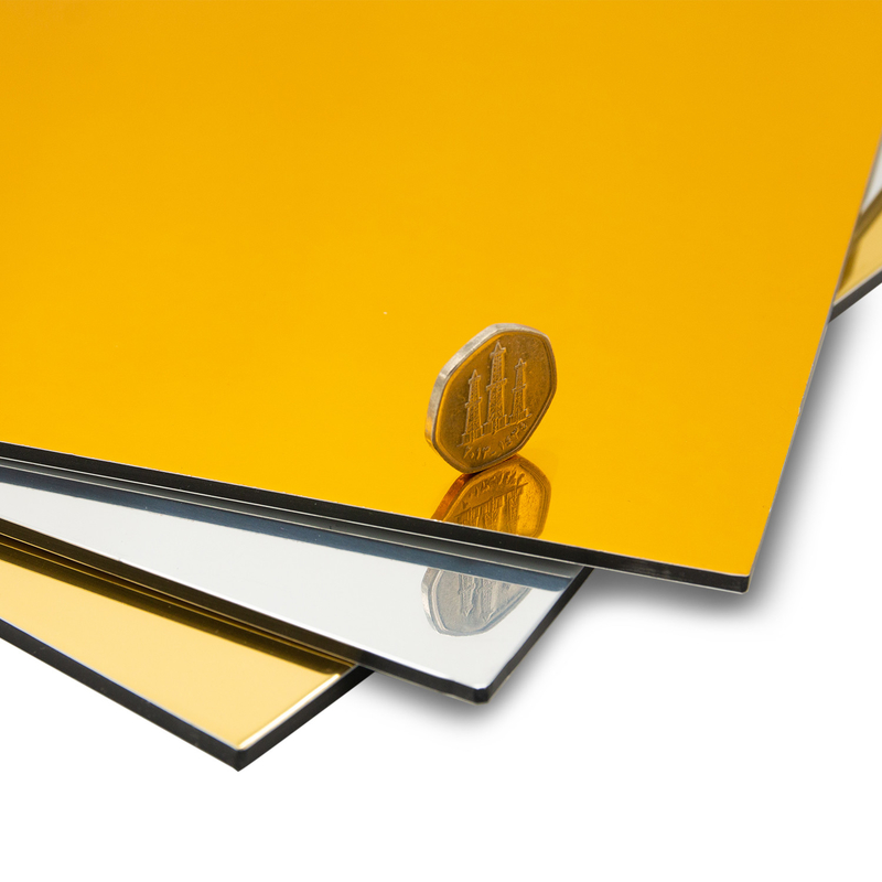 5 mm PVDF coating Aludong Composite Panel 1220*2440mm Acm /ACP Voor wandbekleding