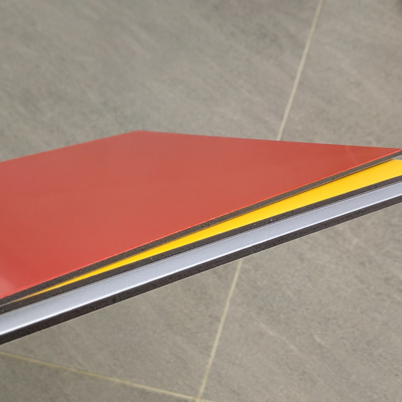 Acm/Acp PE PVDF Aluminium Plastic Composite Panel met Polyester Core voor Gebouw