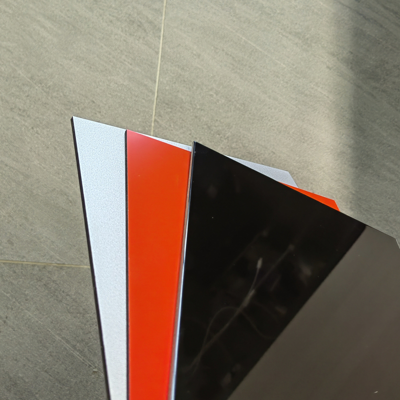 Acm/Acp PE PVDF Aluminium Plastic Composite Panel met Polyester Core voor Gebouw