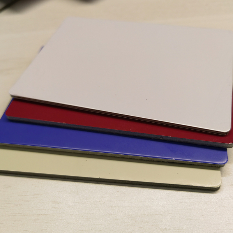 PVDF Acm/Acp Plastic PE Aluminium Composite Panel Met Polyester Core 1240mm