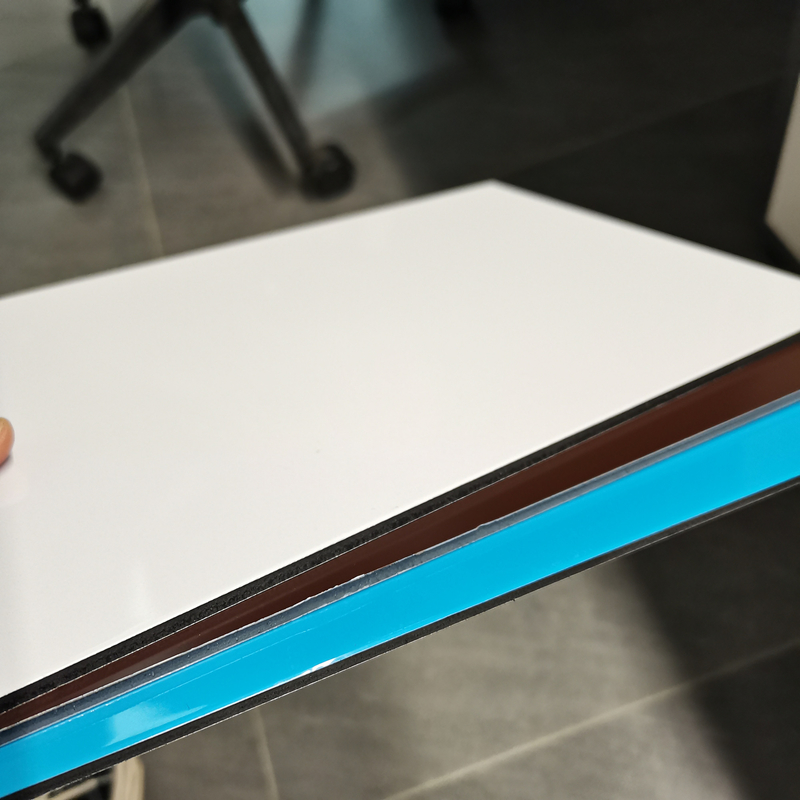 PVDF Acm/Acp Plastic PE Aluminium Composite Panel Met Polyester Core 1240mm