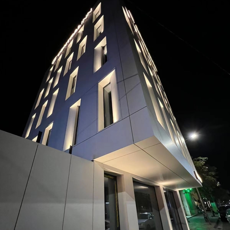Aangepaste grootte ACP Alucobond tekening Aluminium composiet paneel voor gordijnwand schouders binnenshuis
