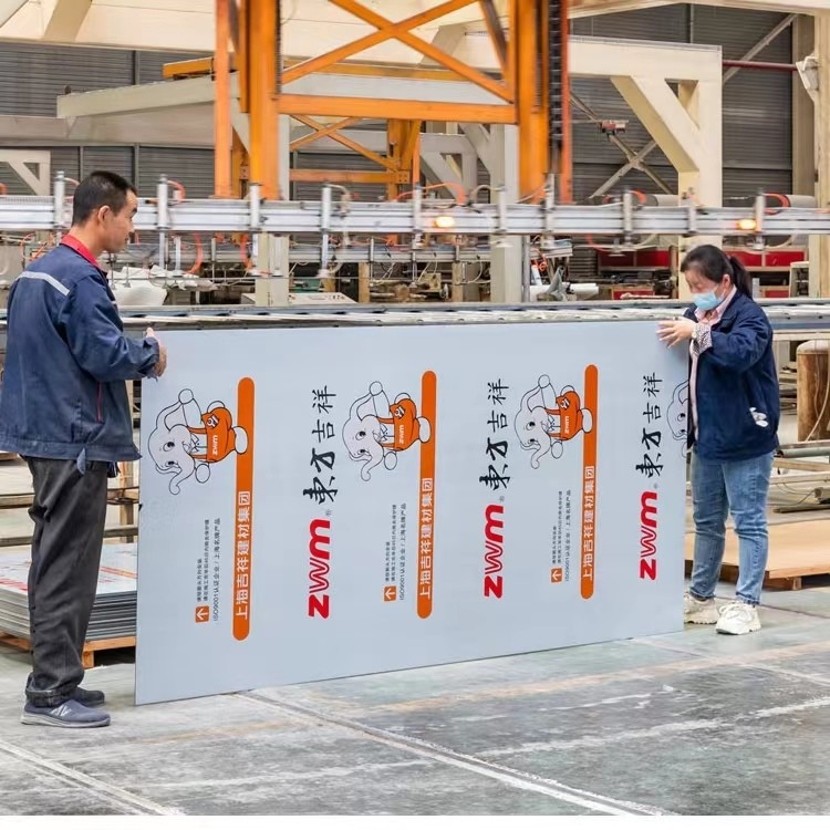 PE PVDF grijs Aluminium Composite Panel acm acp met 3mm/4mm/5mm