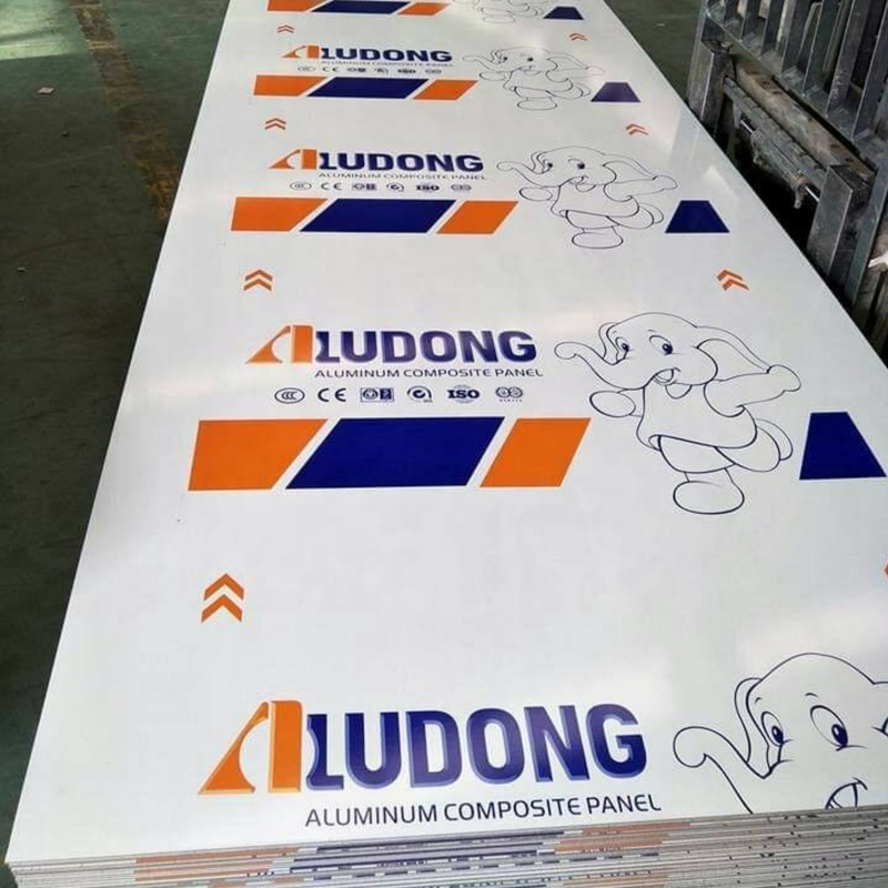 Fabrieksproductie Aluminium composietmateriaal paneel voor gordijnmuur schouders binnenshuis schilderij
