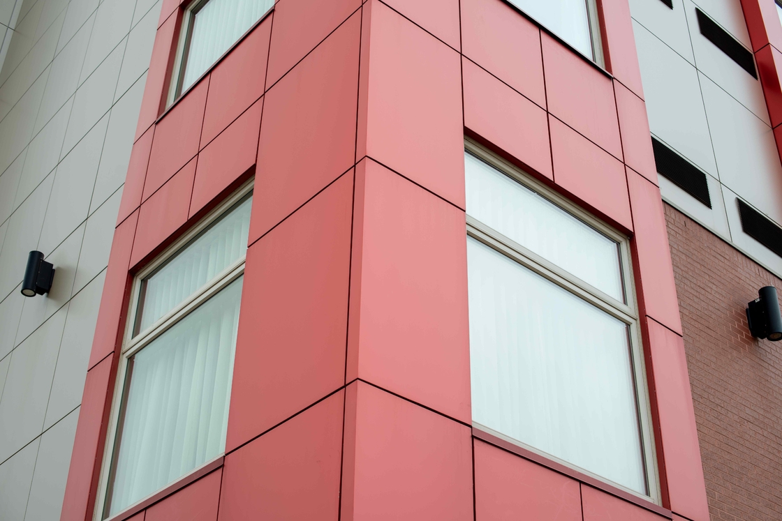 3050 mm lengte geborsteld aluminium polyvinylideenfluoridepaneel voor gladde en duurzame oppervlakken