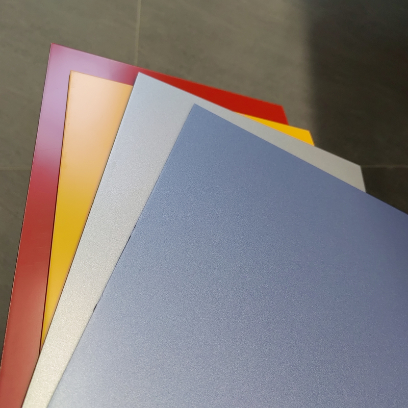 Mill Finish Aluminium Composite Panel Voor Buiten / Interieur Gebouw Decoratie Lichtgewicht En Veelzijdig