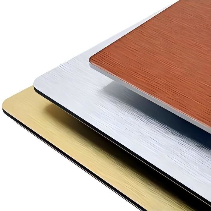 Warm verkrijgbaar weerbestendige geanodiseerde gepoetste aluminiumcomposite panelen, PE/PVDF bekleed ACP ACM voor gordijnwand