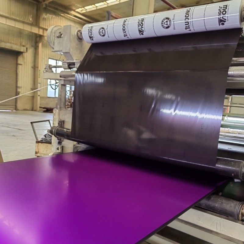3050 mm lengte geborsteld aluminium polyvinylideenfluoridepaneel voor gladde en duurzame oppervlakken