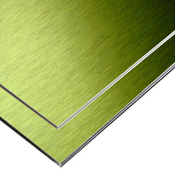 0.03-0.5mm gepoetste afwerking PVDF aluminium panelen voor buitenmuur