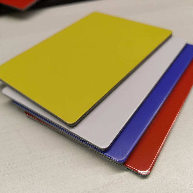Kleurrijke aluminiumcompositpanel Acm Aluminium 0,21 mm*0,21 mm Dikte