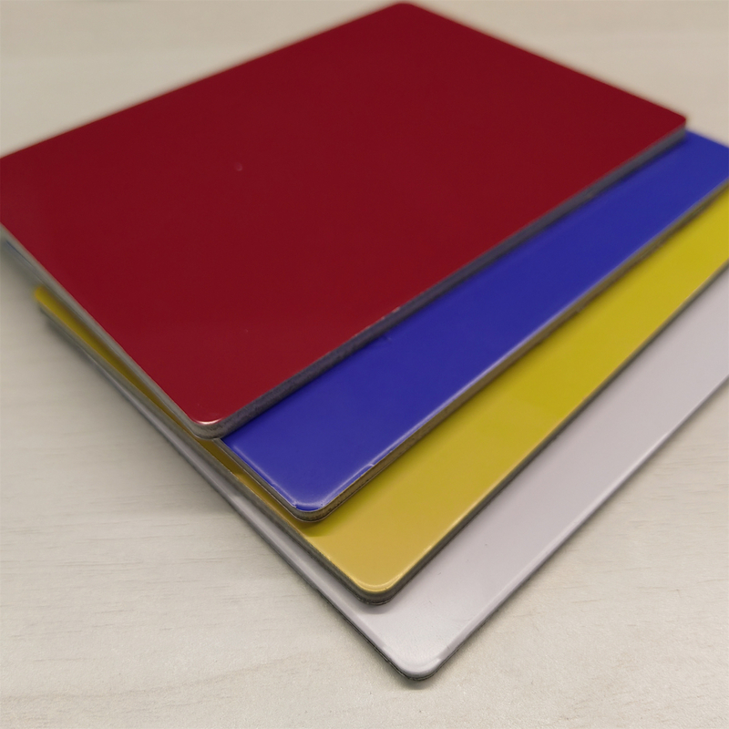 1220*2440*4*0.21mm PVDF Aluminium Composite Panel ACP / Acm Voor wandpaneel en buitenversiering
