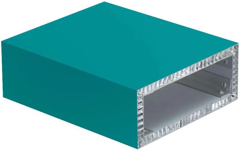 Aluminium honingraatpaneel Voor plafonds, dakbedekkingen, binnen- en buitenmuren, enz.