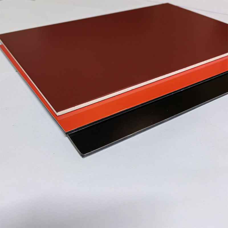 4 mm B1 brandbestendig aluminiumcompositpaneel A2 ACP/ACM voor buitenste bouwmaterialen