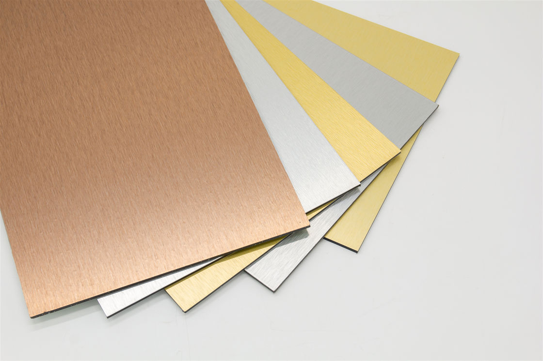 B1 A2 PVDF Alucbond Aluminium Composite Panel voor Buiten Gordijn Muur Ramen Innen Shelter Plafond Signage Board