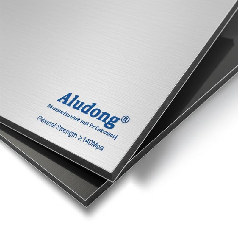 Lichtgewicht PE Aluminium Composiet Paneel met Beschermfolie Aludong Of Aangepaste Buigsterkte ≥140Mpa