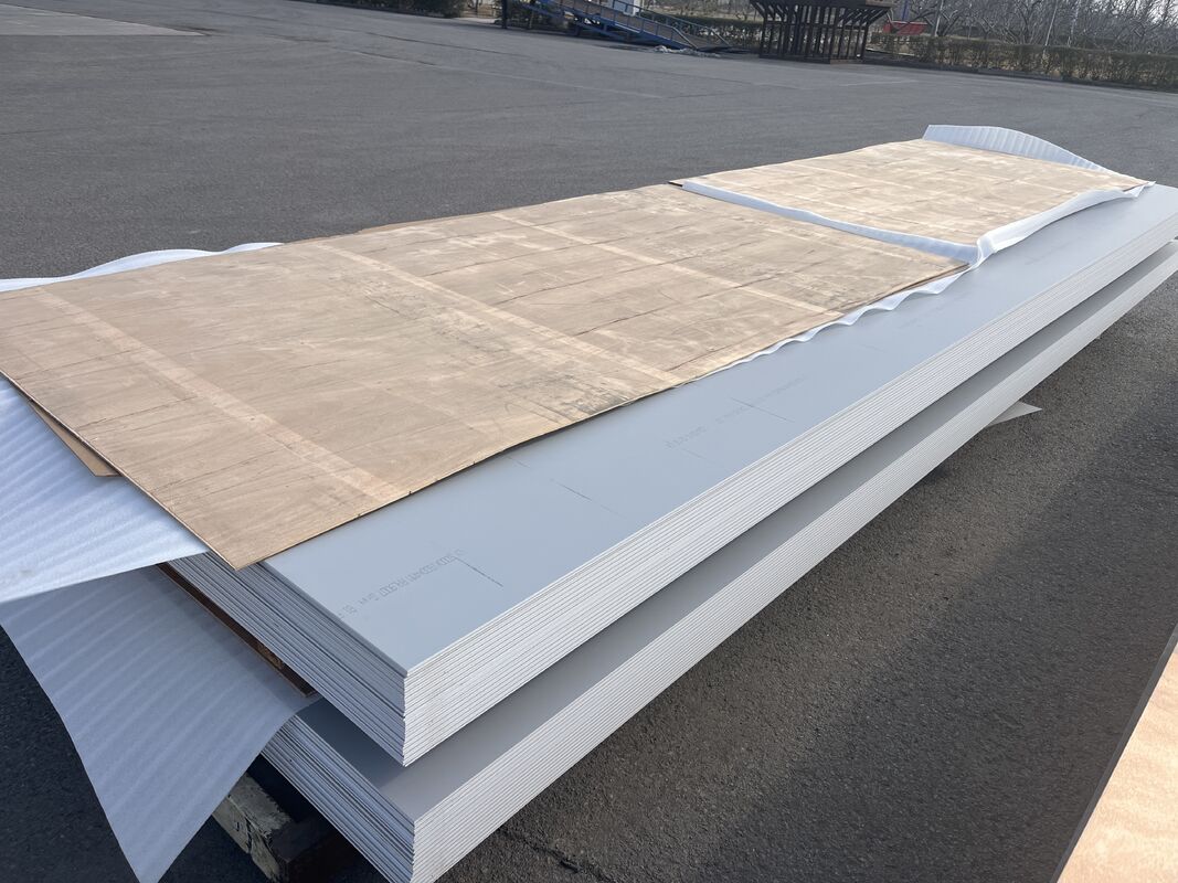 FR PVDF-gecoat brandwerend ALUDONG Aluminiumcomposite panel dikte 4 mm voor gebouwen