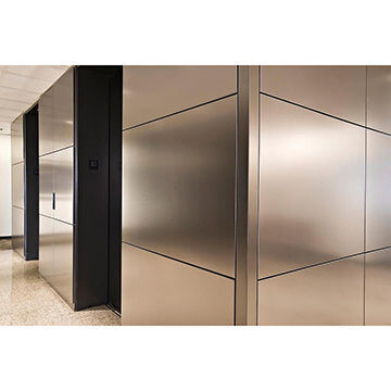 Topkwaliteit 4x8 ft geanodiseerde ACM/ACM Matte geborstelde afwerking, milieuvriendelijk en duurzaam voor winkelcentrum plafondpaneel snelle levering