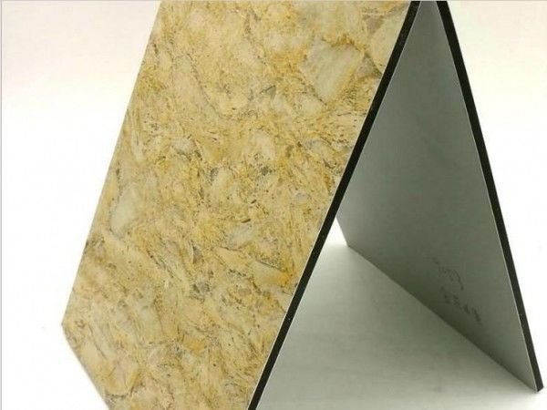 Fabriek Direct Marmeren ACP-plaat 3 mm, PE PVDF-coating, waterdicht en krasbestendig voor villa buitenmuur Snelle verzending