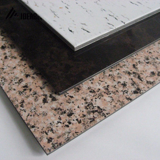 Gouden leverancier marmeren korrel Acp-plaat buitenmuurbekleding, duurzame natuursteen voor villa-hotelgebouw geveldecoratie