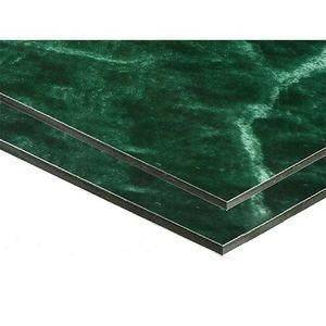 Gouden leverancier marmeren korrel Acp-plaat buitenmuurbekleding, duurzame natuursteen voor villa-hotelgebouw geveldecoratie