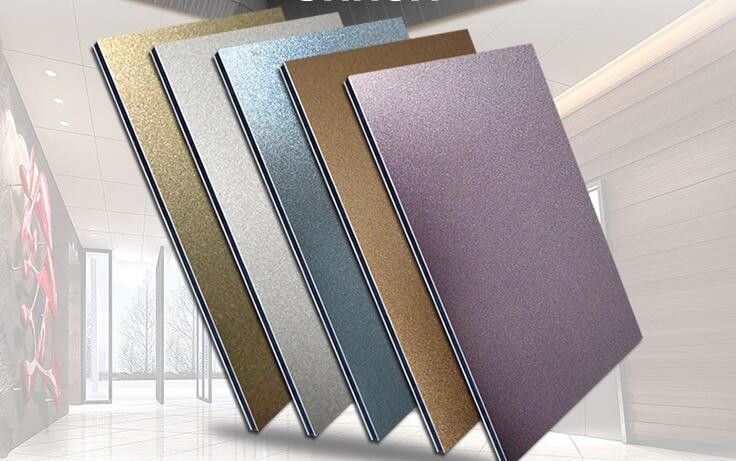 ACP Alucobond Drawing Aluminium Composite Panel Voor Billboard Cladding Curtain Wall Indoor Shelter