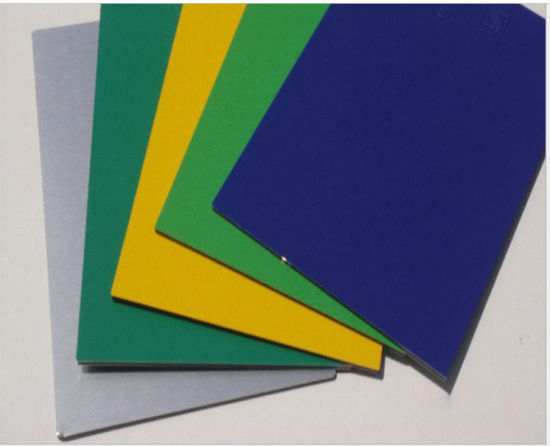ACP Alucobond Drawing Aluminium Composite Panel Voor Billboard Cladding Curtain Wall Indoor Shelter