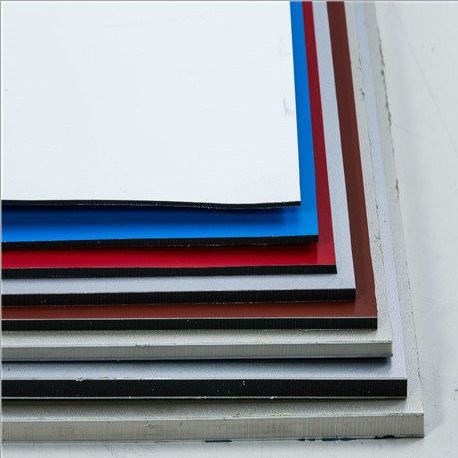 Aangepaste grootte ACP Alucobond tekening Aluminium composiet paneel voor gordijnwand schouders binnenshuis
