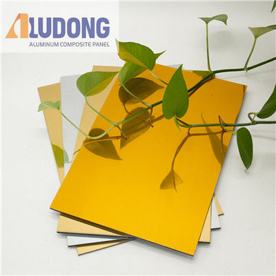 Advertentie PE Core 0,3 mm ACP Alucobond Drawing Aluminium Composite Panel Voor gordijnwand