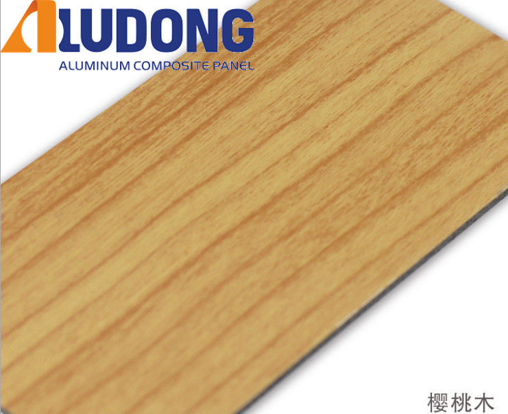 Top Quality 4x8 ft Wood Grain ACM PE Coating, Matte Finish, Easy Installation for Hotel TV Background Wall ISO 9001