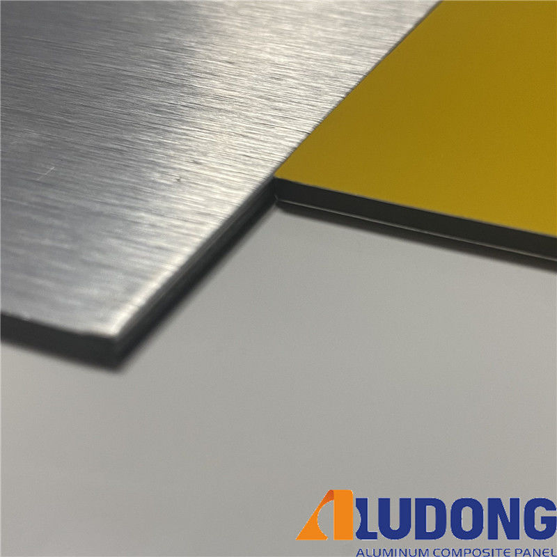 Fabrieksprijs Gepoetste aluminiumpaneel ACP/ACM 4x8 Ft, Nanocoating, makkelijk te installeren voor scheidingswand