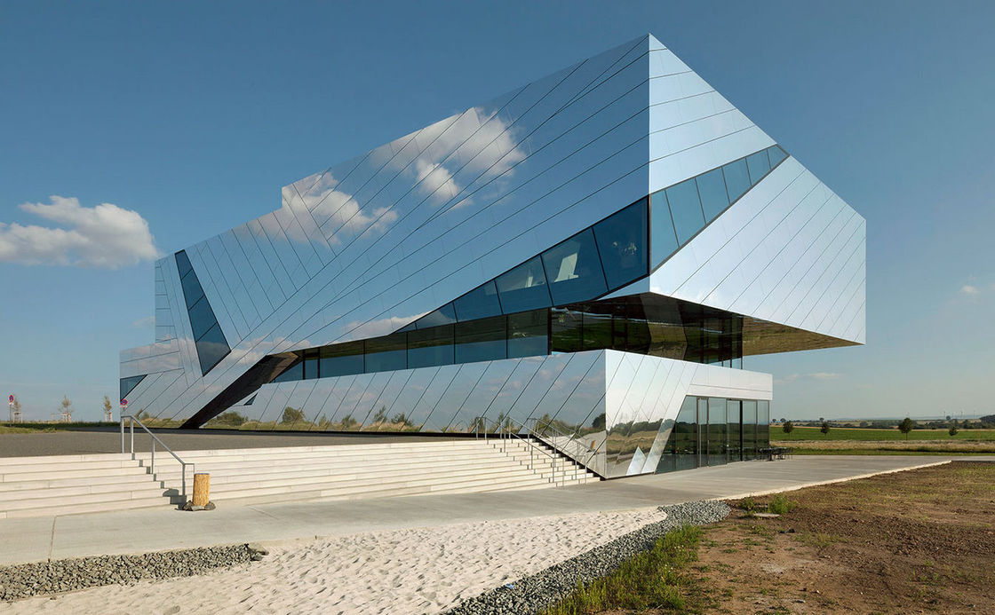 Aangepaste grootte ACP Alucobond tekening Aluminium composiet paneel voor gordijnwand schouders binnenshuis