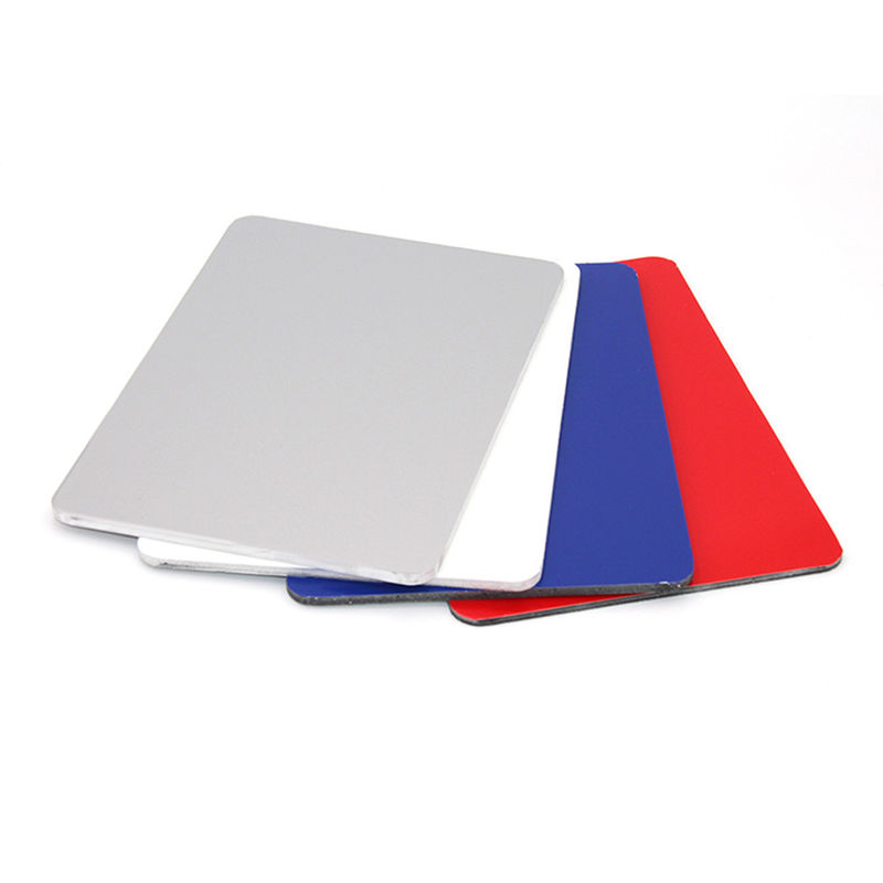 Advertentie PE Core 0,3 mm ACP Alucobond Drawing Aluminium Composite Panel Voor gordijnwand