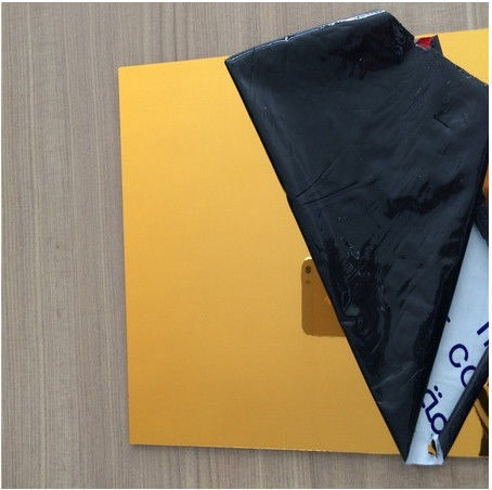 SGS getest Spiegel Aluminium Composite Panel in 1220mm Breedte en 0,15mm Aluminium Dikte