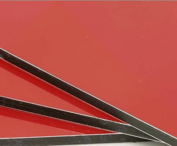 Eco-vriendelijke PE-coating ACP High Gloss Aluminium Composite Panel voor hoge slijtvastheid