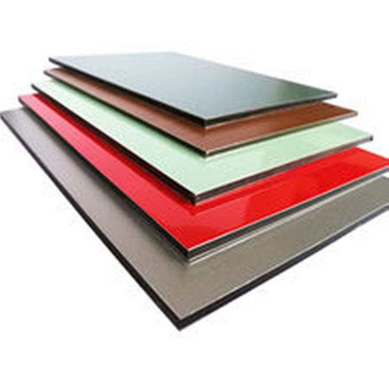 Spiegel ACP Alucobond Drawing Aluminium Composite Panel Voor Billboard Cladding Interieur Decoratie