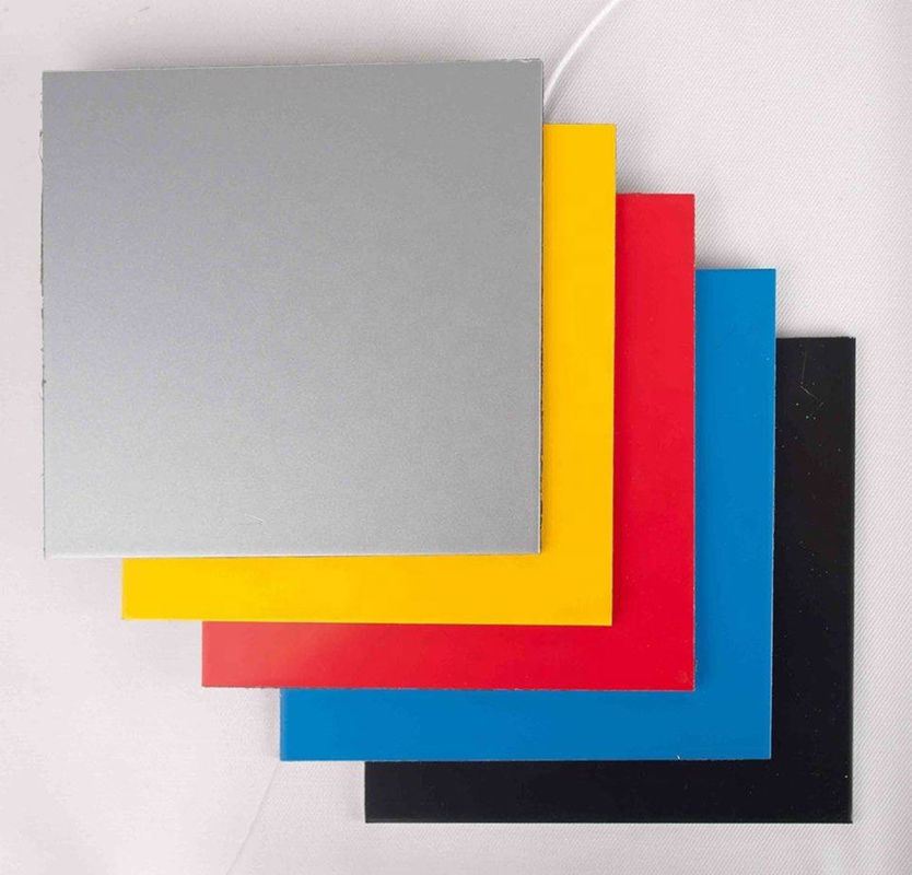 Advertentie Fascia 1250mm 1500mm PVDF ACP Alucobond Drawing Aluminium Composite Panel Voor gordijnwand schouders Innenhuis
