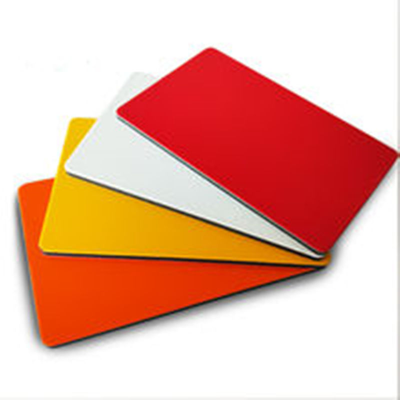 Spiegel ACP Alucobond Drawing Aluminium Composite Panel Voor Billboard Cladding Interieur Decoratie