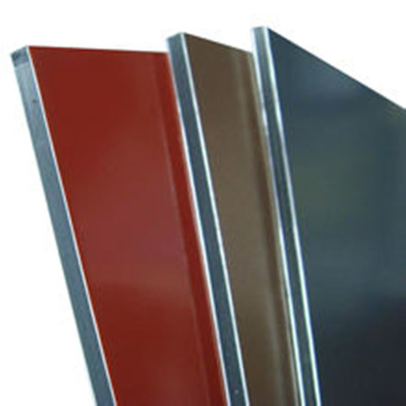 Spiegel ACP Alucobond Drawing Aluminium Composite Panel Voor Billboard Cladding Interieur Decoratie