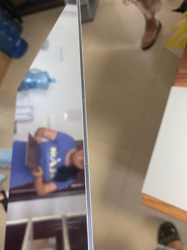 Gouden Samengesteld Comité 3mm 4mm ACS van het Spiegel Zilveren Spiegel Gekleurd Aluminium