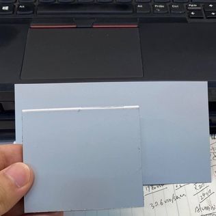 Branddichte aluminium panelen Impact / weerbestendige Verschillende kleuren Klasse A