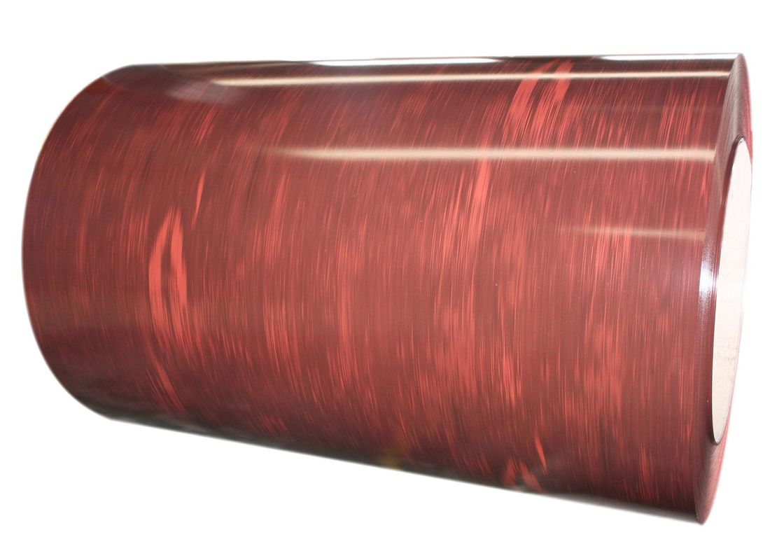 1100 3003 Kleur Met een laag bedekte Aluminiumrollen van Blad van het Polyester het Pvdf Precoated Aluminium